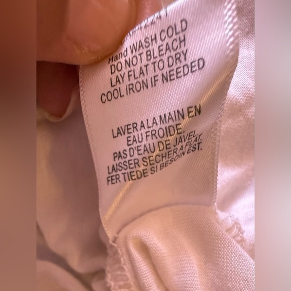 Black and White Muscle Tee with Textured Tank Top Style young fabulous & broke M - Picture 14 of 16